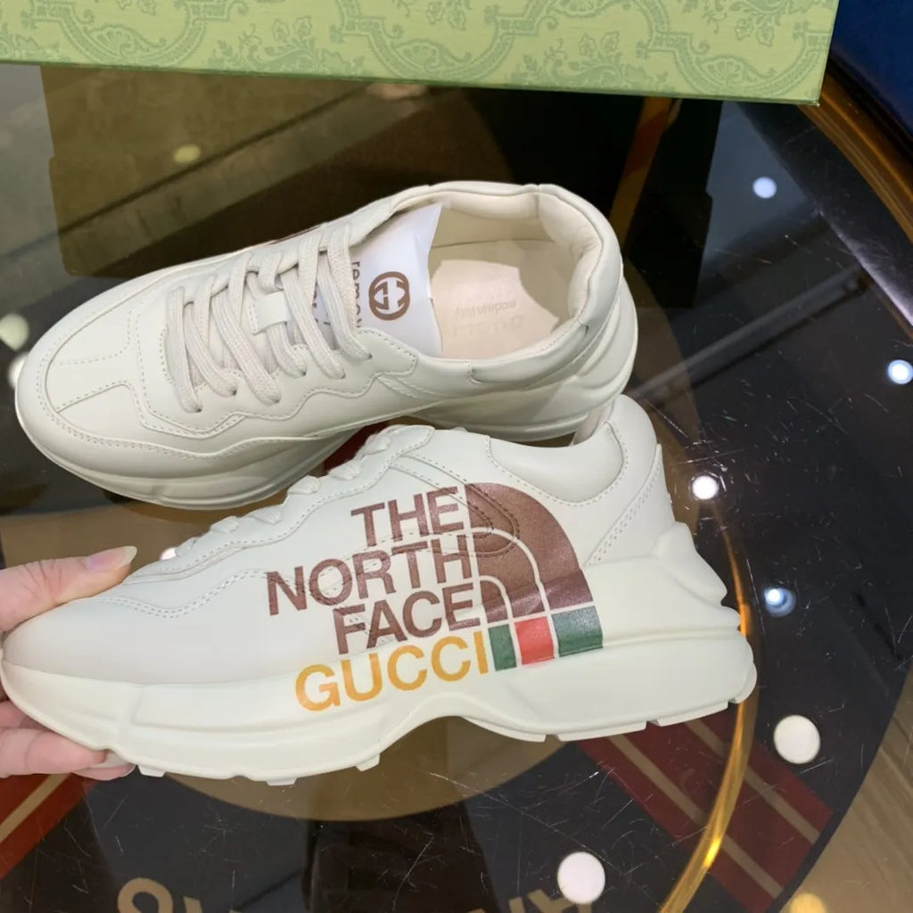 Gucci The North Face White Sneakers