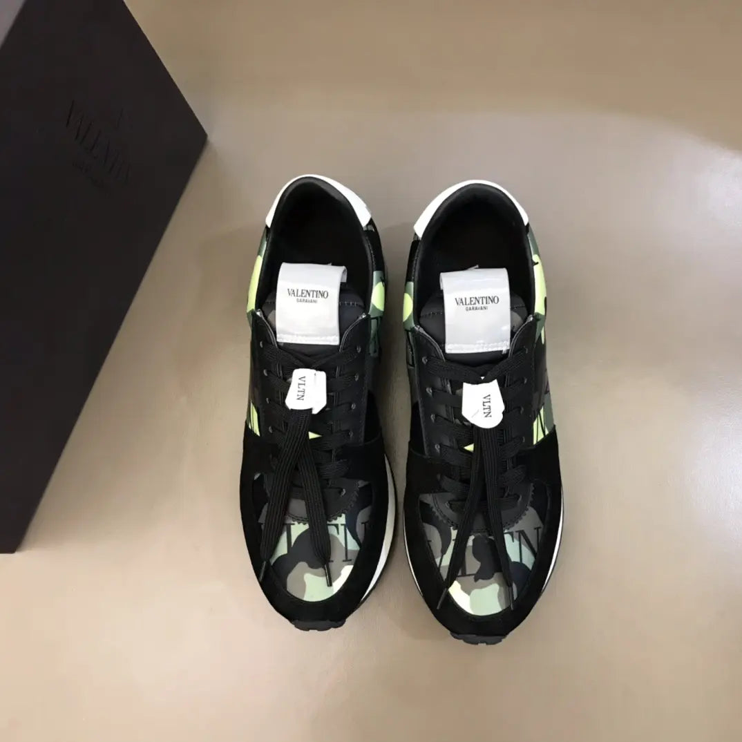 Dior Camo Black Green White Sneakers