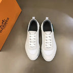 Hermes Paris White Sneakers