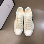 Gucci Mickey Mouse White Orange Sneakers