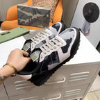 Valentino Rockrunner Black White Grey Sneakers