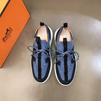 Hermès Bouncing Grey Black Orange Sneakers