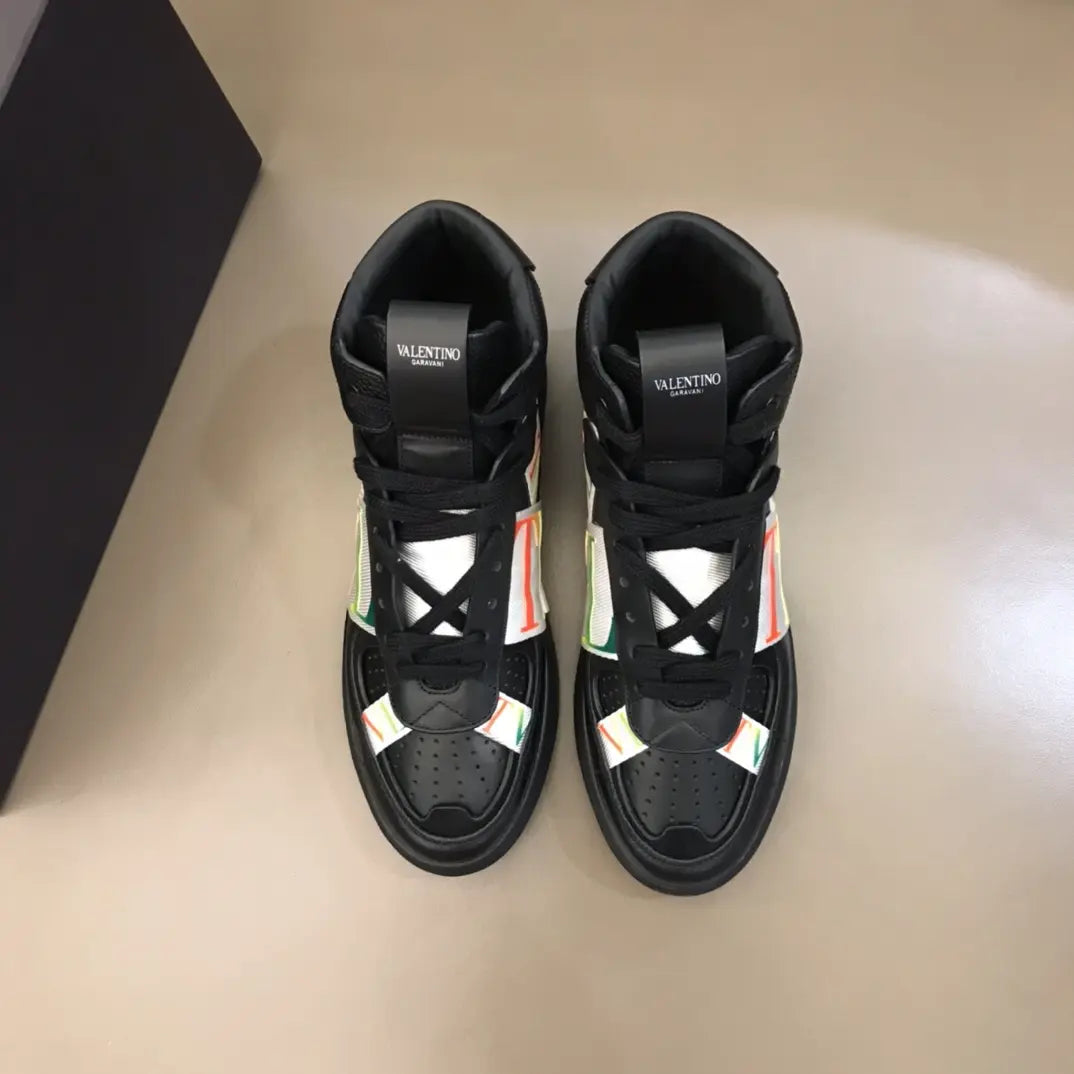 Valentino VL7N Black White Red Green Sneakers