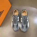 Hermes Grey White Black Sneakers