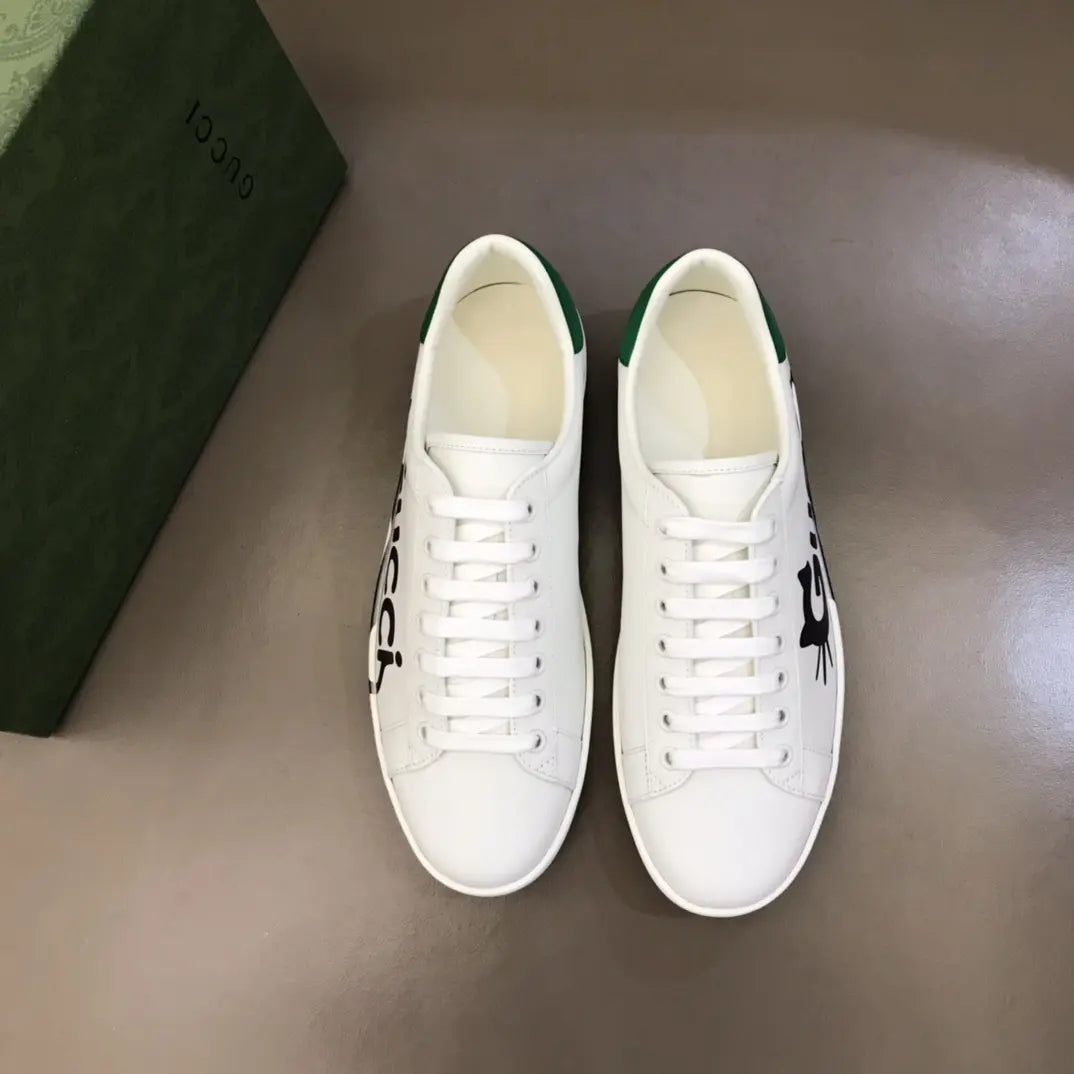 Gucci Ace White Green Sneakers
