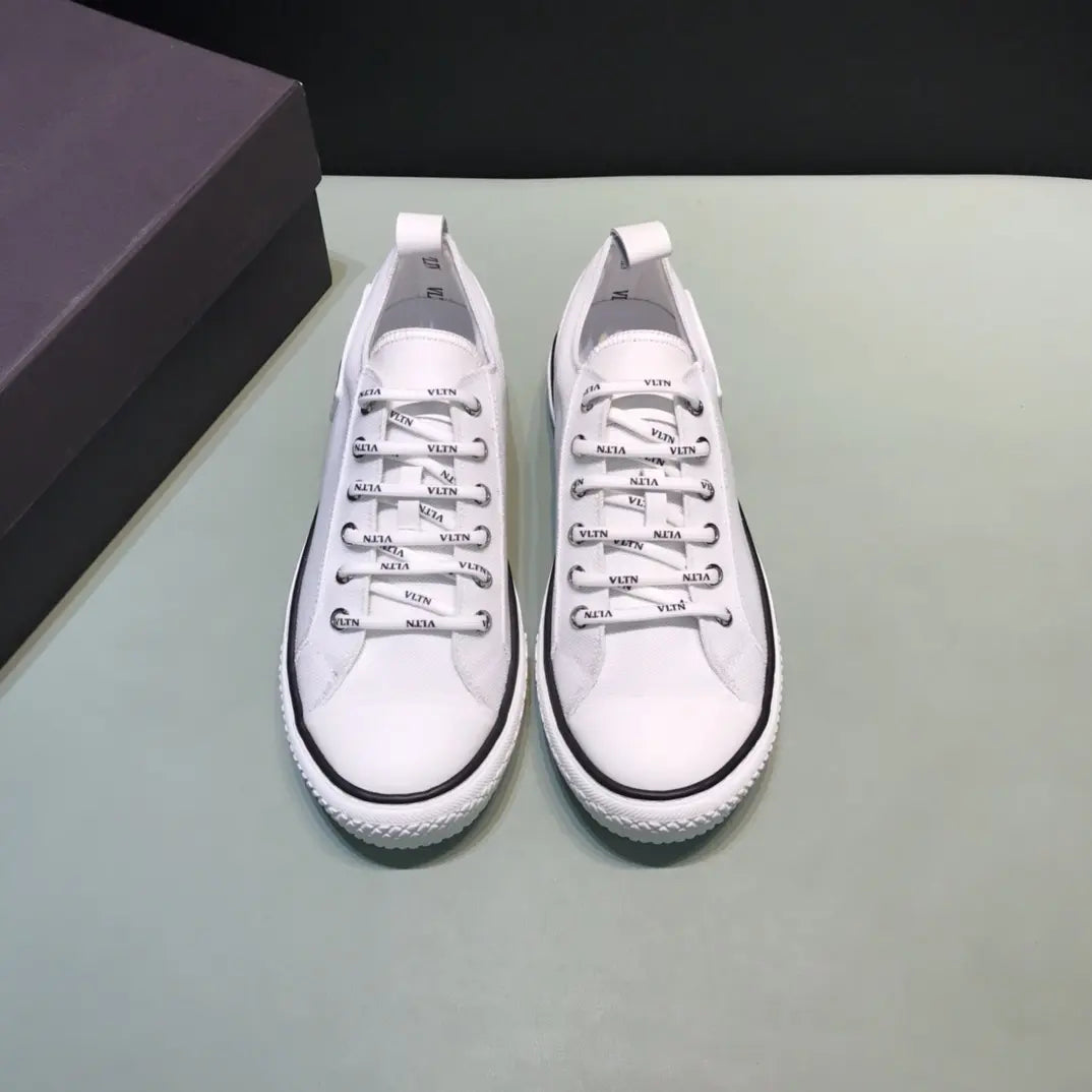 Valentino VLTN Low White Black Sneakers