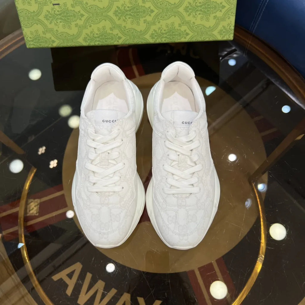Gucci GG Supreme Run White Sneakers