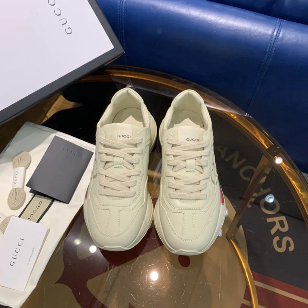 Gucci GG White Red Green Sneakers