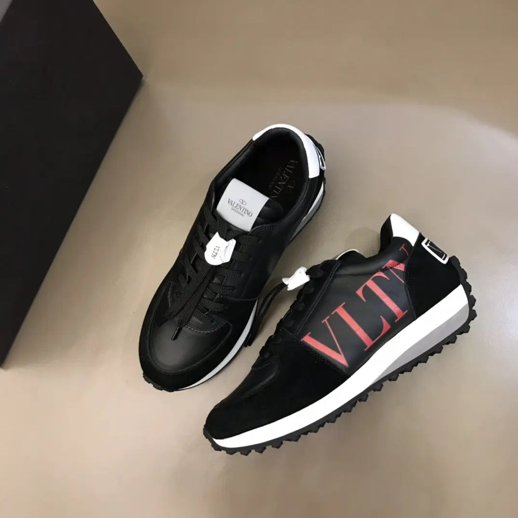 Valentino VLTN Black Red White Sneakers