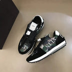 Valentino Black Camo Green White Sneakers