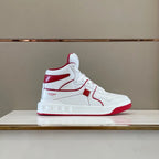 Valentino High Top White Red Sneakers