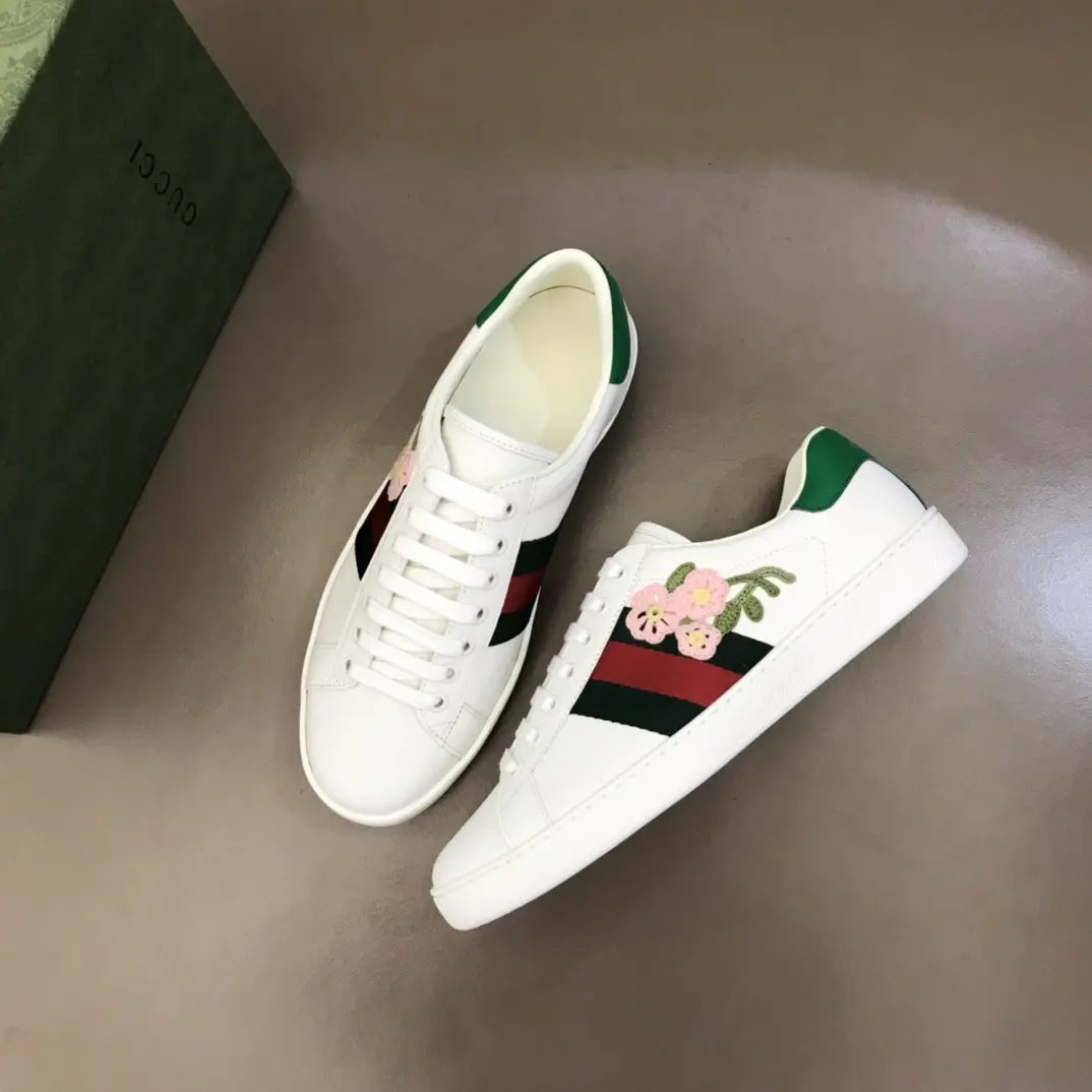 Gucci Ace White Red Green Sneakers