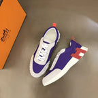 Hermes Bouncing Purple White Sneakers