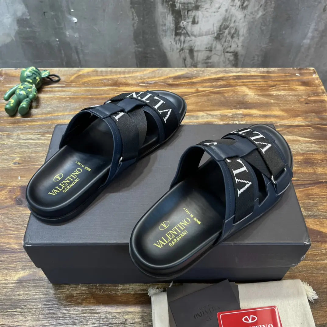Valentino VLTN Black Sandals