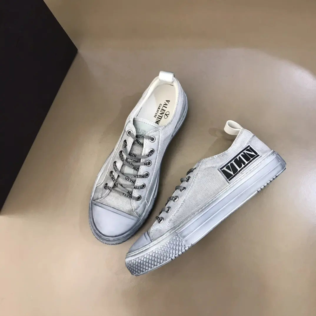 Valentino Garavani VLN Light Gray Sneakers