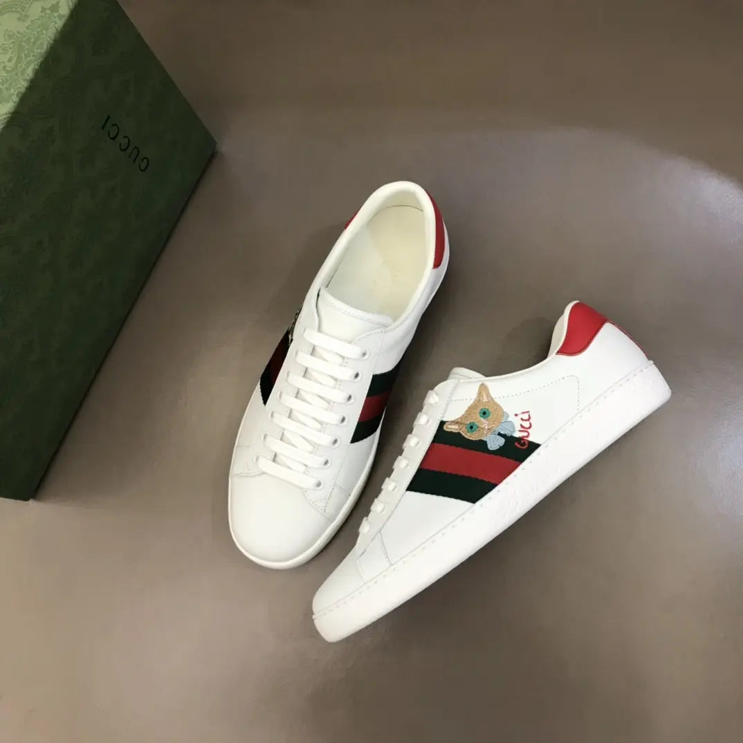 Gucci Ace White Red Green Sneakers