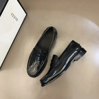 Gucci GG Black Patent Loafers