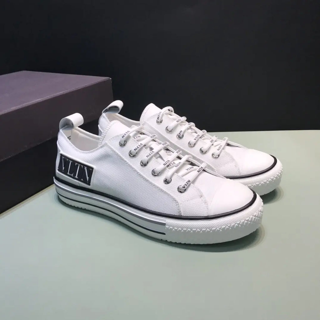 Valentino VLTN Low White Black Sneakers