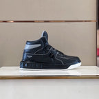 Valentino Black Grey High Top Sneakers