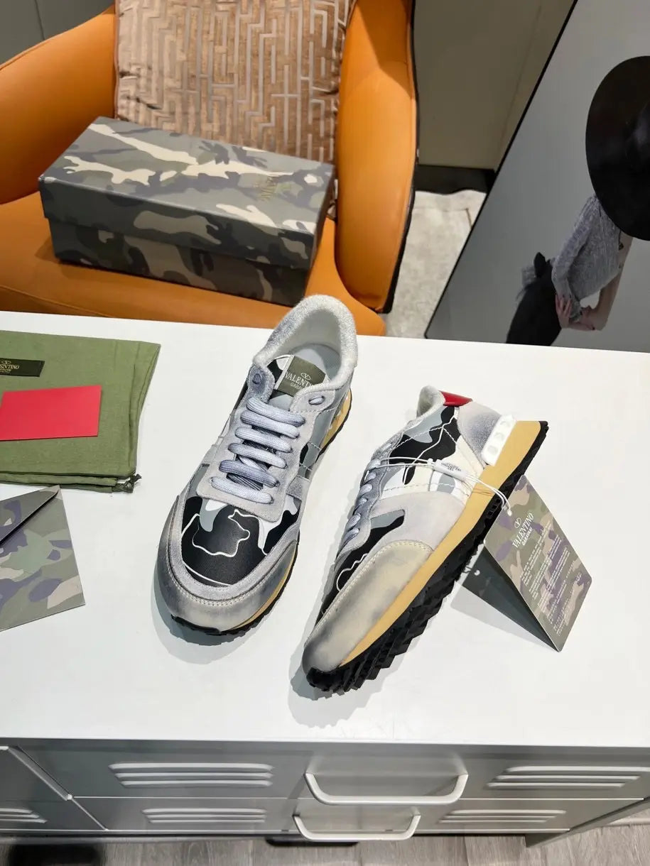 Dior B22 Black White Grey Sneakers