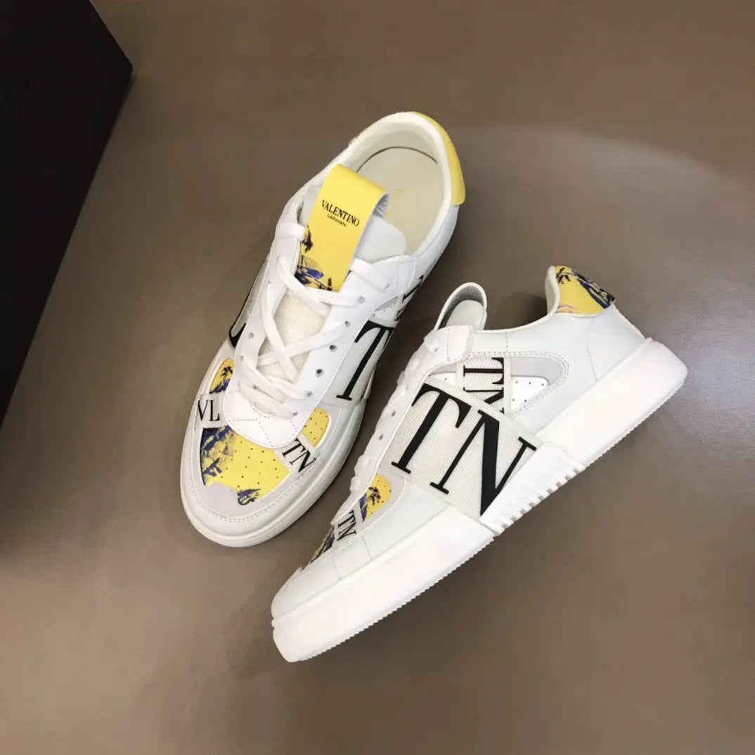 Valentino TN White Yellow Black Sneakers