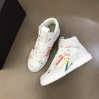 NT High Top White Sneakers