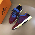 Hermes Paris Red Blue Black Sneakers