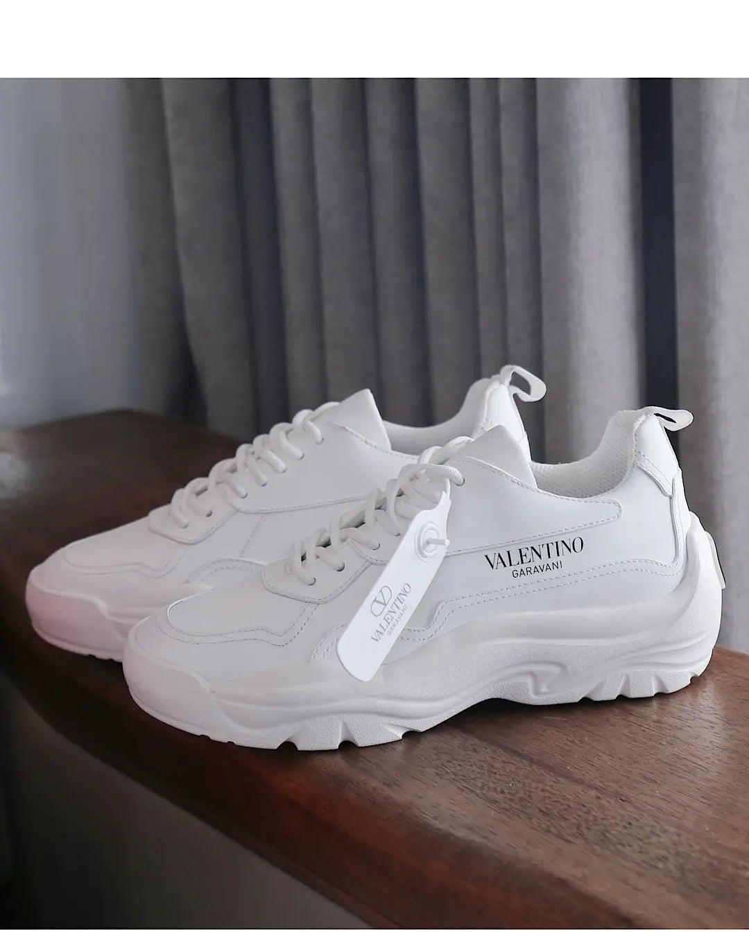 Valentino Garavani White Low Top Sneakers