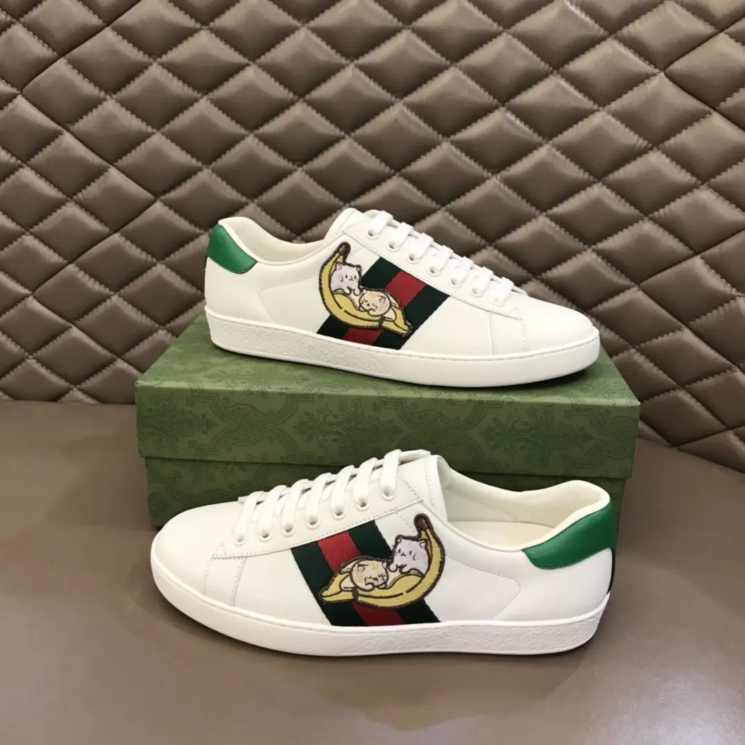 Gucci Ace White Green Red Sneakers