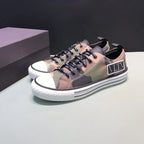 Valentino VLTN Brown Green Camo Sneakers