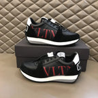 Valentino VLTN Black Red White Sneakers