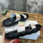Valentino VLTN Black White Multicolor Sandals