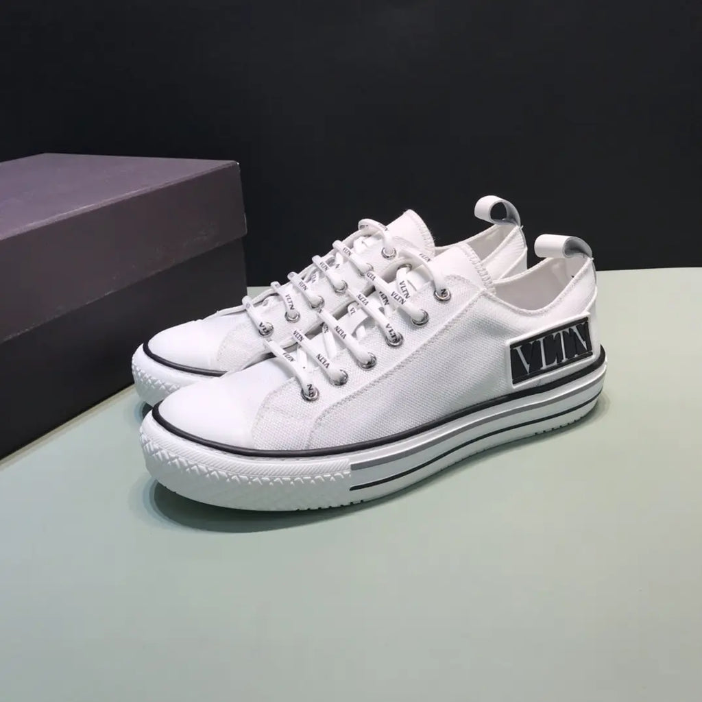 Valentino VLTN Low White Black Sneakers