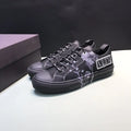Valentino VLTN Black White Splatter Sneakers