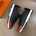 Hermes Bouncing Black Red White Sneakers