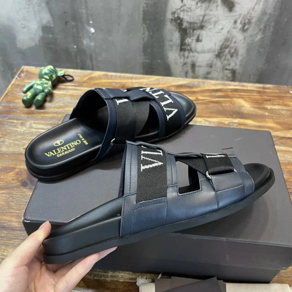 Valentino VLTN Black Sandals