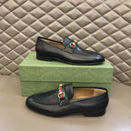 Gucci Horsebit Black Red Green Loafers