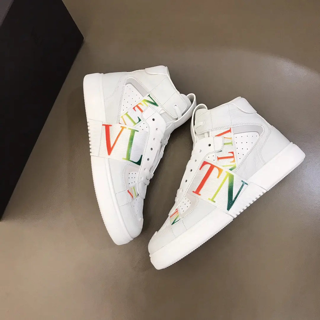 NT High Top White Sneakers