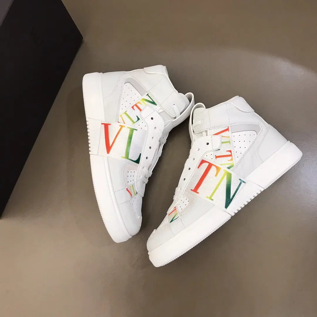 NT High Top White Sneakers
