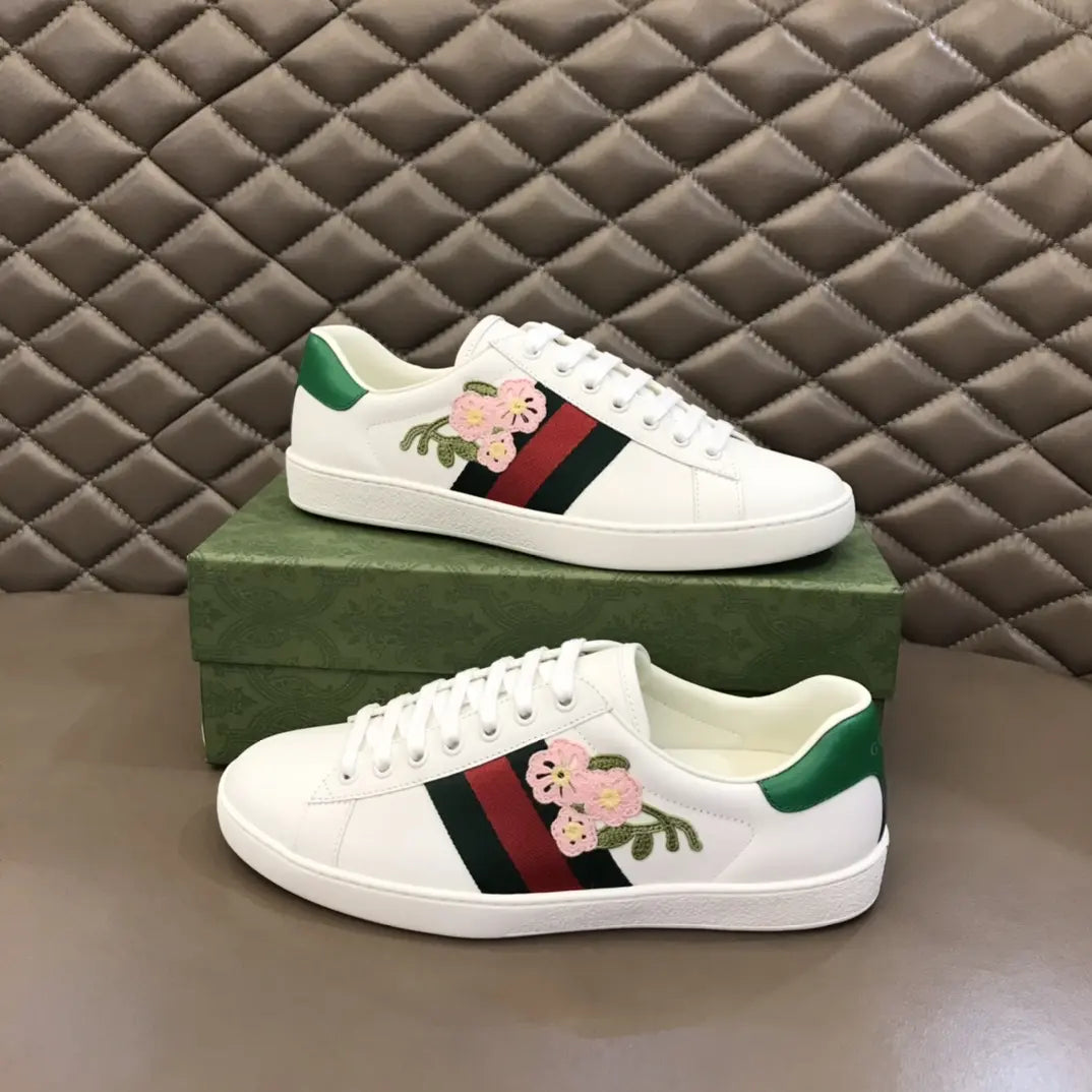 Gucci Ace White Red Green Sneakers