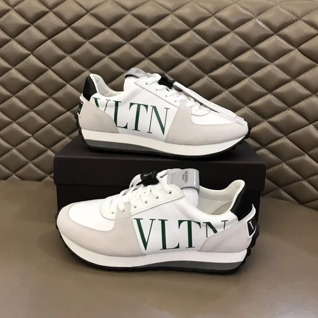 Valentino VL7N White Green Black Sneakers