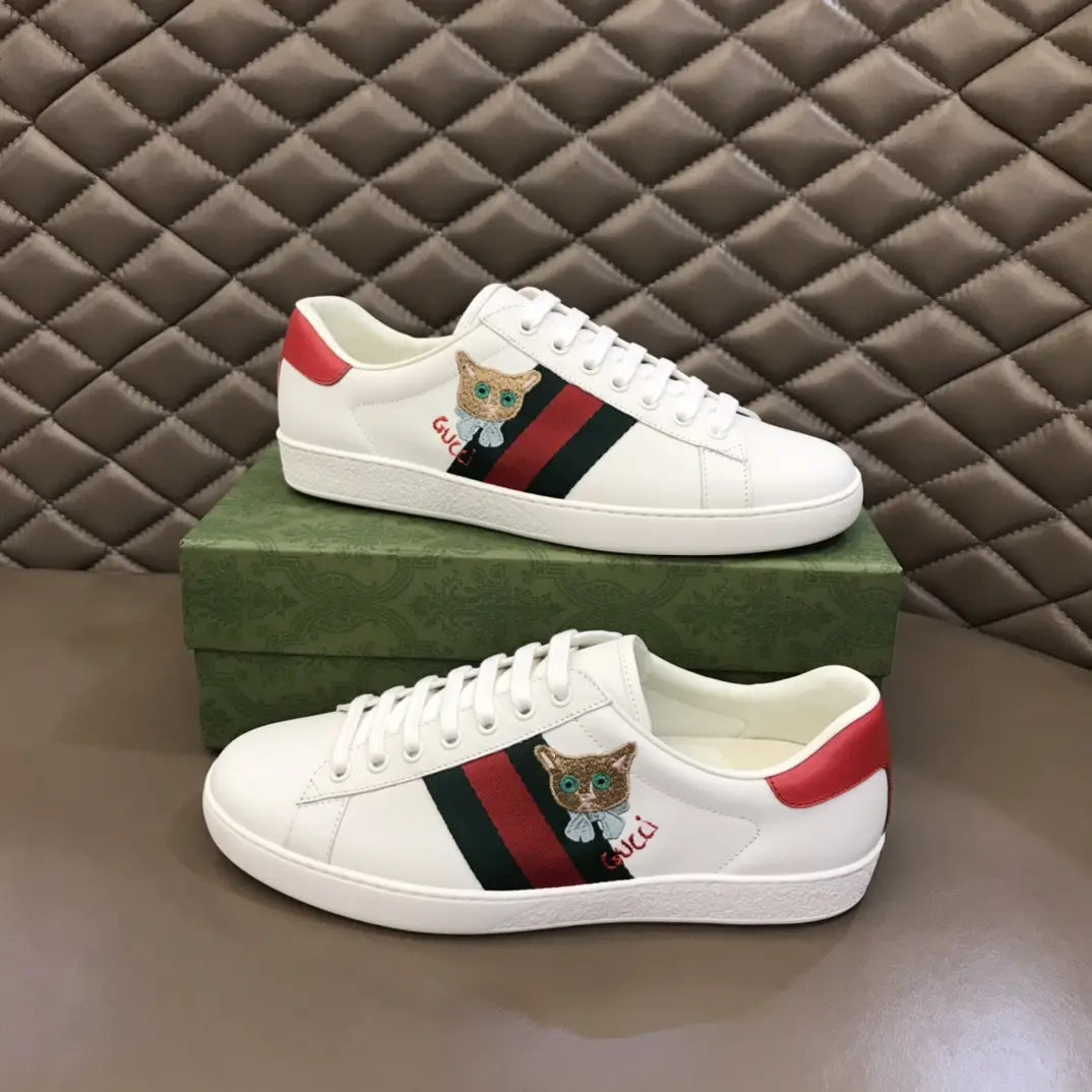 Gucci Ace White Red Green Sneakers