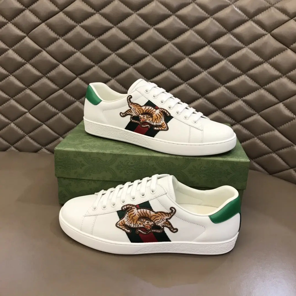 Gucci Ace White Green Red Sneakers