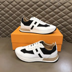 Hermes White Black Sneakers