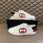 Gucci GG White Red Black Green Sneakers