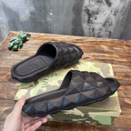 Valentino Garavani Diamond Quilted Black Slides