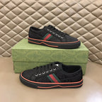 Gucci GG Ace Black Red Sneakers