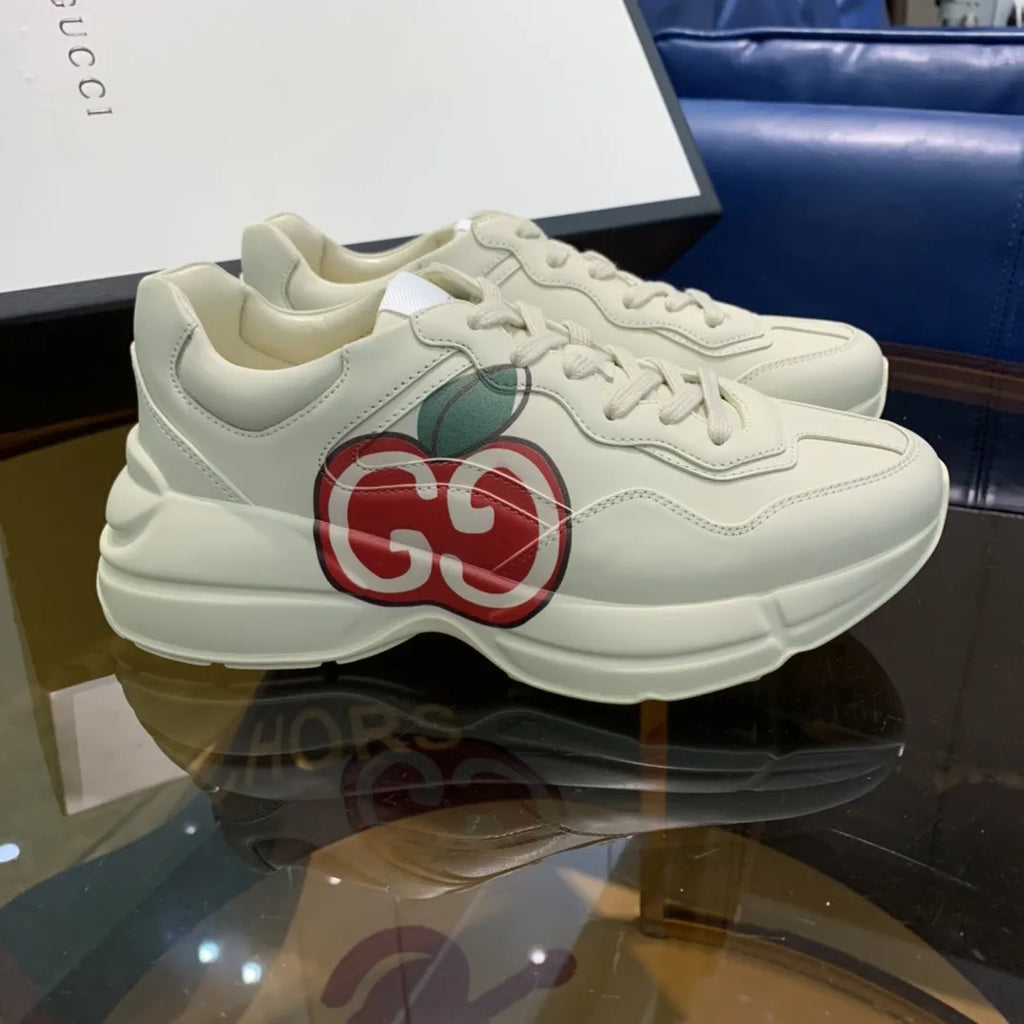 Gucci GG White Red Green Sneakers