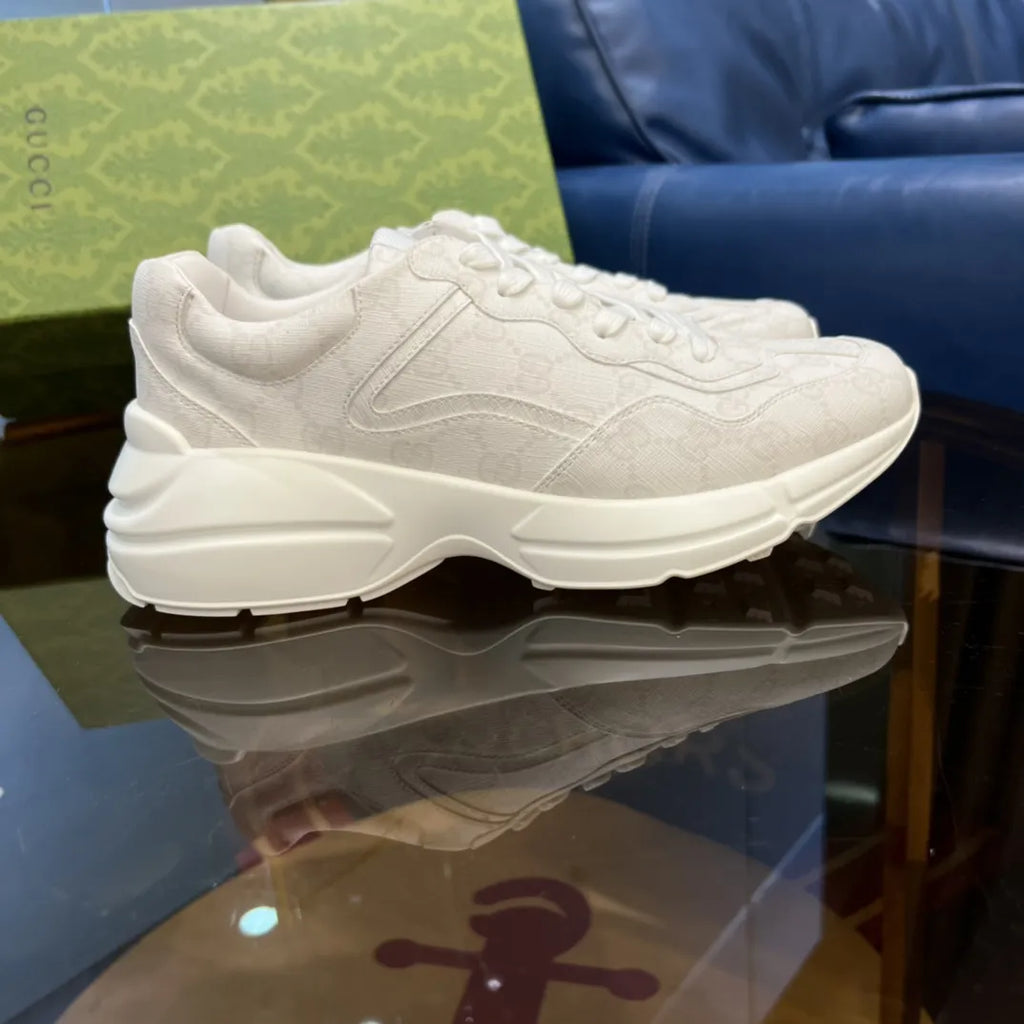 Gucci GG Supreme Run White Sneakers