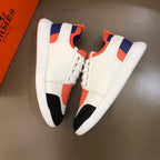 Hermès White Orange Black Blue Sneakers